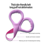 8 Shape Resistance Bands for Arm Back Training Yoga Pilates Physical Therapy Stretching 3 Pack