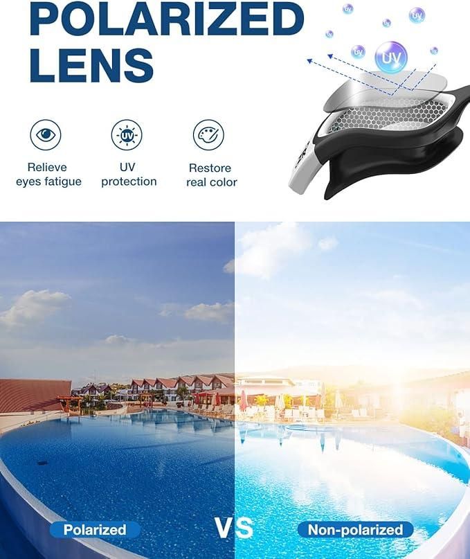 Adult Swimming Goggles Large Frame Anti-Fog UV Protection Silicone Waterproof Swim Glasses Mirrored Lens for Men and Women-Black