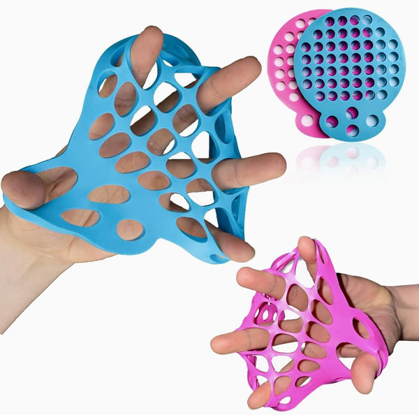 Finger Stretcher Hand Exerciser 2 Pack for Grip and Rehab