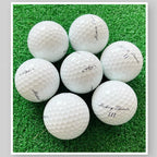 3Pcs Five-Layer PU Golf Tournament Ball Durable High-Performance Ball for Professional and Recreational Play-White