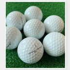 5Pcs Five-Layer PU Golf Tournament Ball Durable High-Performance Ball for Professional and Recreational Play-White