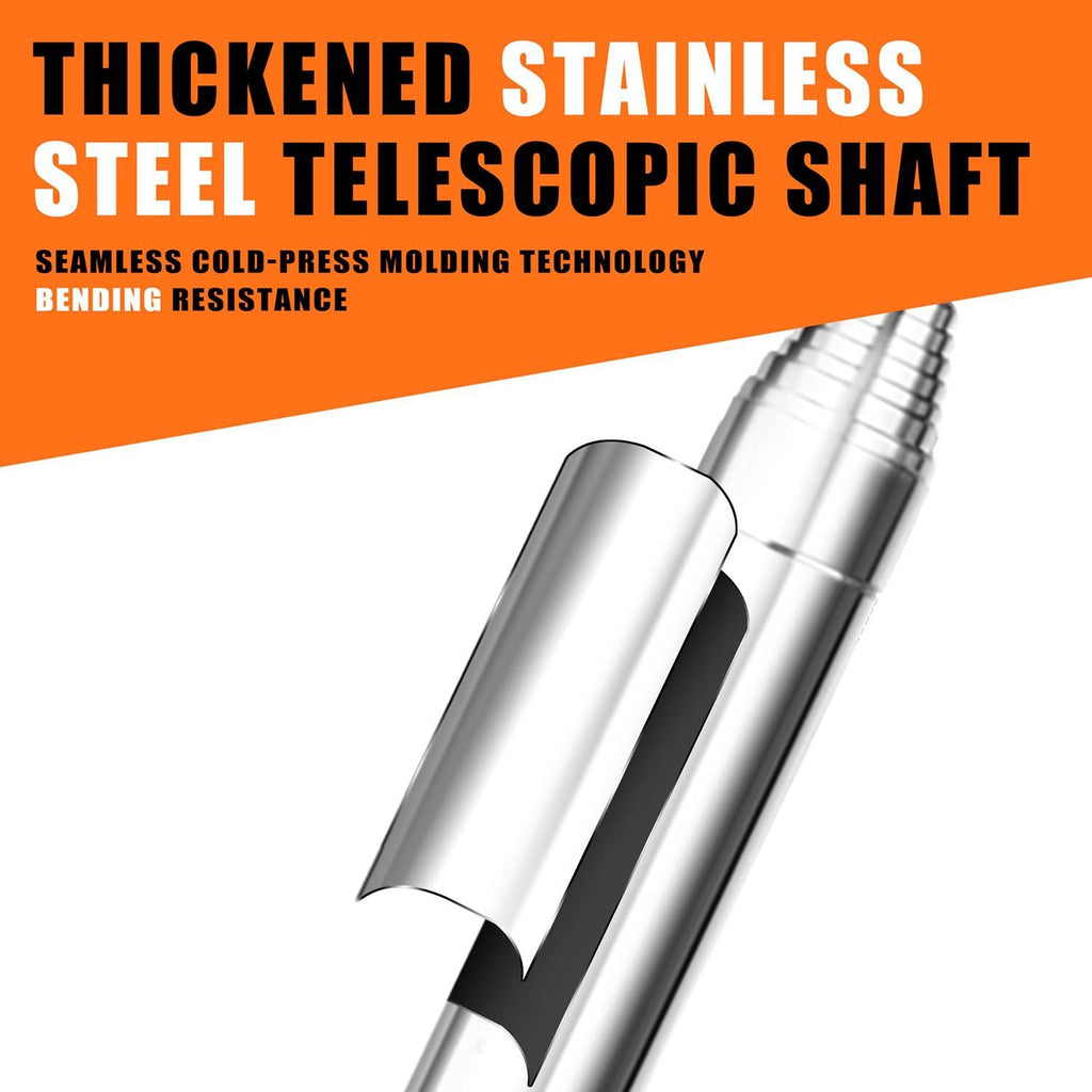 Hexagonal Aluminum Telescopic Golf Ball Retriever - 9FT