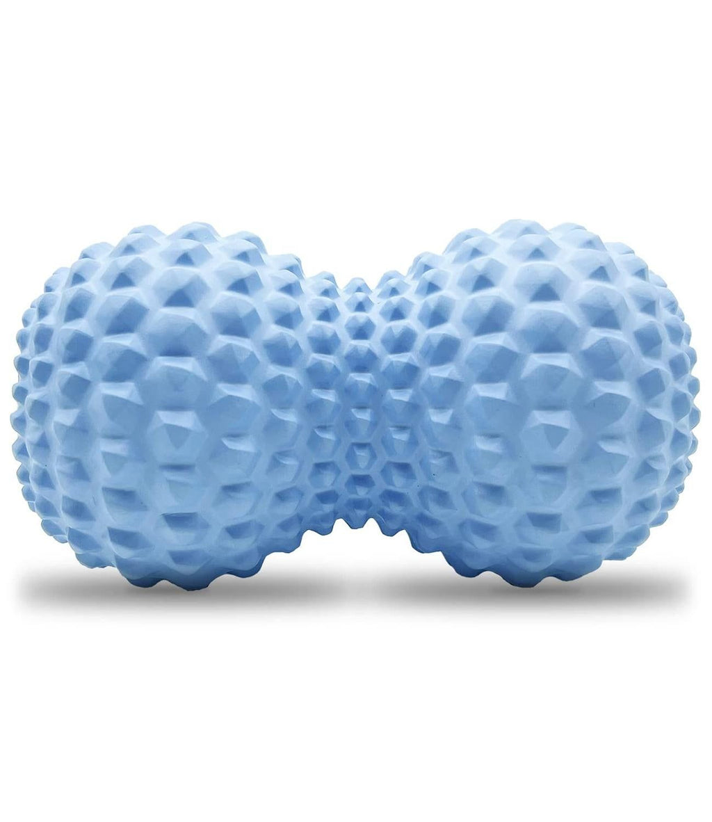 Peanut Massage Ball Double Lacrosse Roller For Deep Tissue Muscle And Myofascial Release - Black
