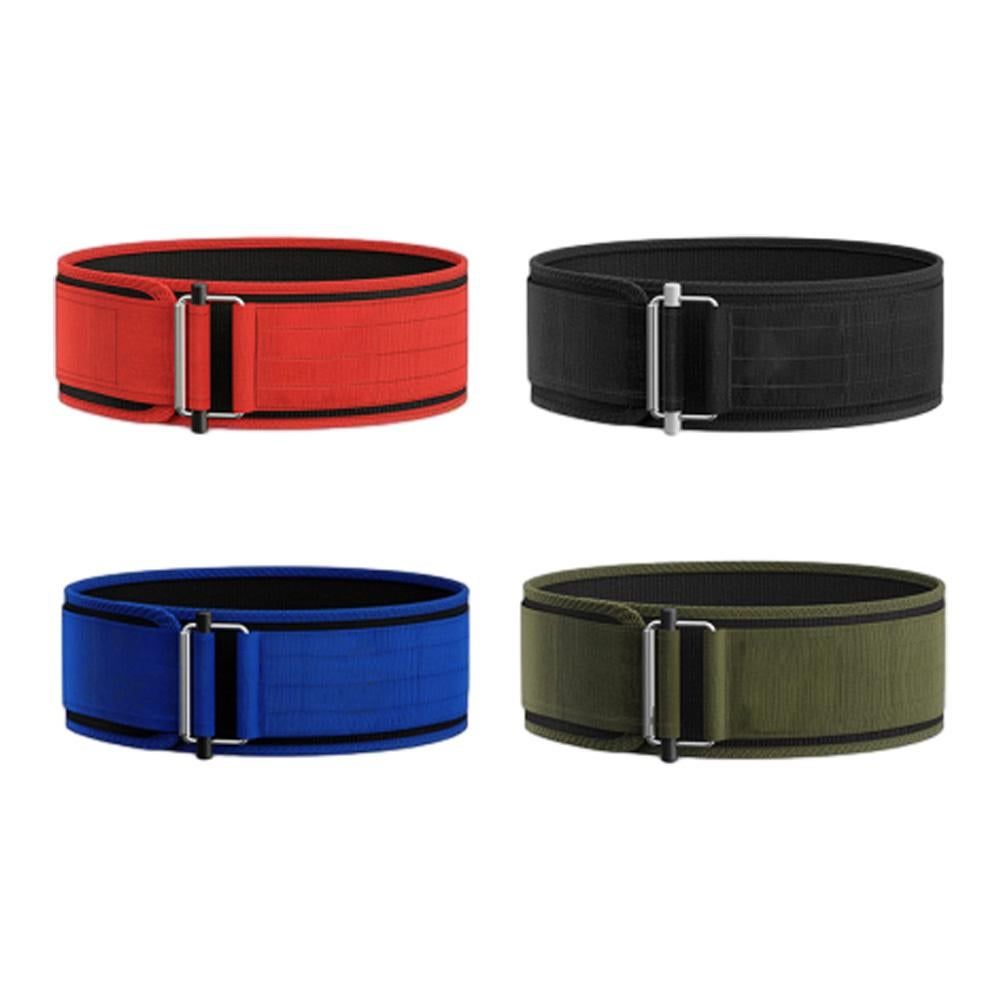 Weightlifting Belt Fitness Belt For Bodybuilding Powerlifting Cross Training -Black XL