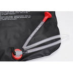 20L Solar Shower Bag Portable Outdoor Camping Water Storage Bag for Hiking Camping Bathing-Black