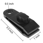 Heavy Duty Tarp Clips Locking Clamps For Awnings Camping RV Car And Pool Covers Up To 60 MPH Wind - 10Pcs