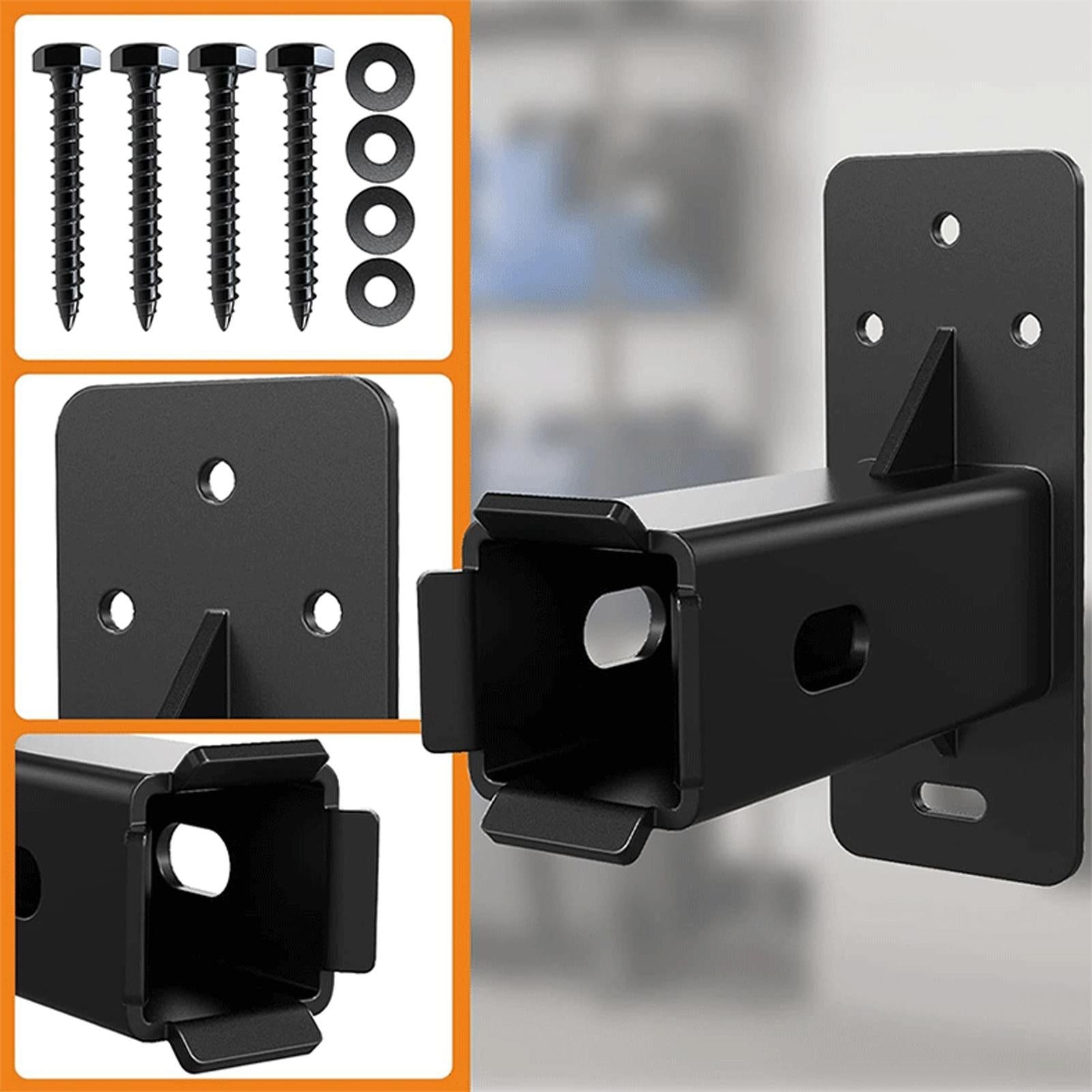2 Inch Hitch Wall Mount Bike Rack Heavy Duty Metal Storage Holder 300lbs ty