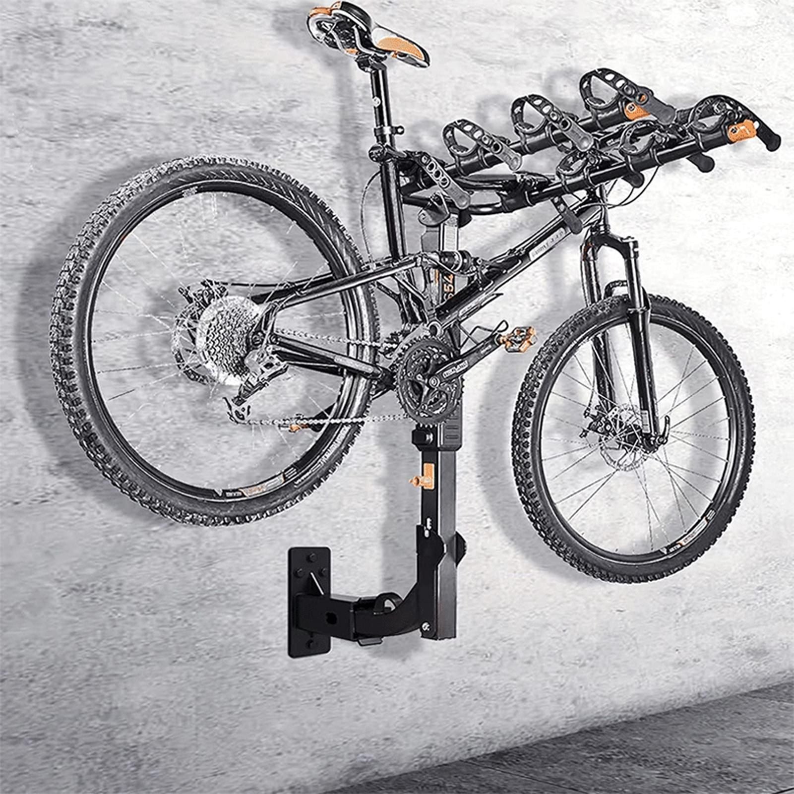 2 Inch Hitch Wall Mount Bike Rack Heavy Duty Metal Storage Holder 300lbs ty