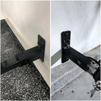 2 Inch Hitch Wall Mount Bike Rack Heavy Duty Metal Storage Holder 300lbs ty
