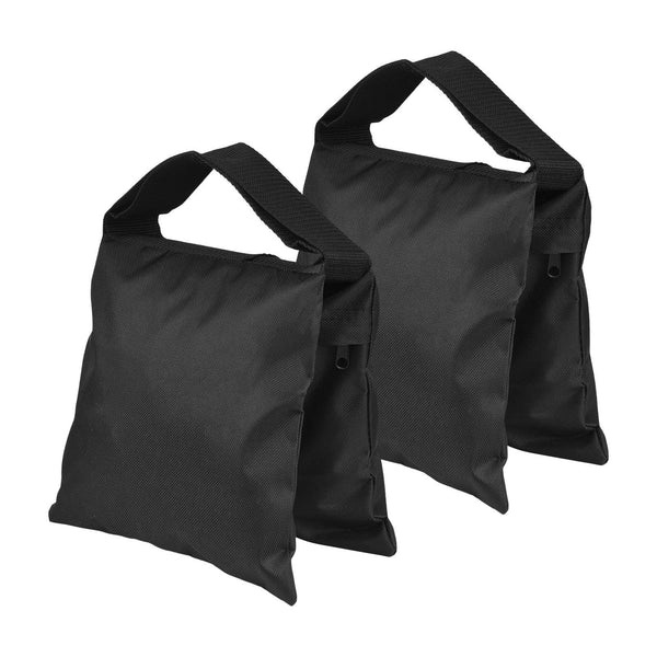 2 PCS Photography Weight Bags Counter-balance Sandbag for Studio Outdoor Video ing(Black,2 pcs)