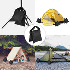 2 PCS Photography Weight Bags Counter-balance Sandbag for Studio Outdoor Video ing(Black,2 pcs)