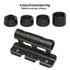 Bike Front Fork Quick Release Clamp, Car Roof Rack for SUV, Cycling Accessory (Black)