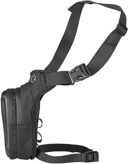 Motorcycle Leg Bag Mens Motorcycle Waist Bag with Hard Shell Multifunctional Thigh Bag for Outdoor Travel