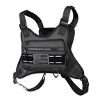 Running Chest Bag Reflective (Black)