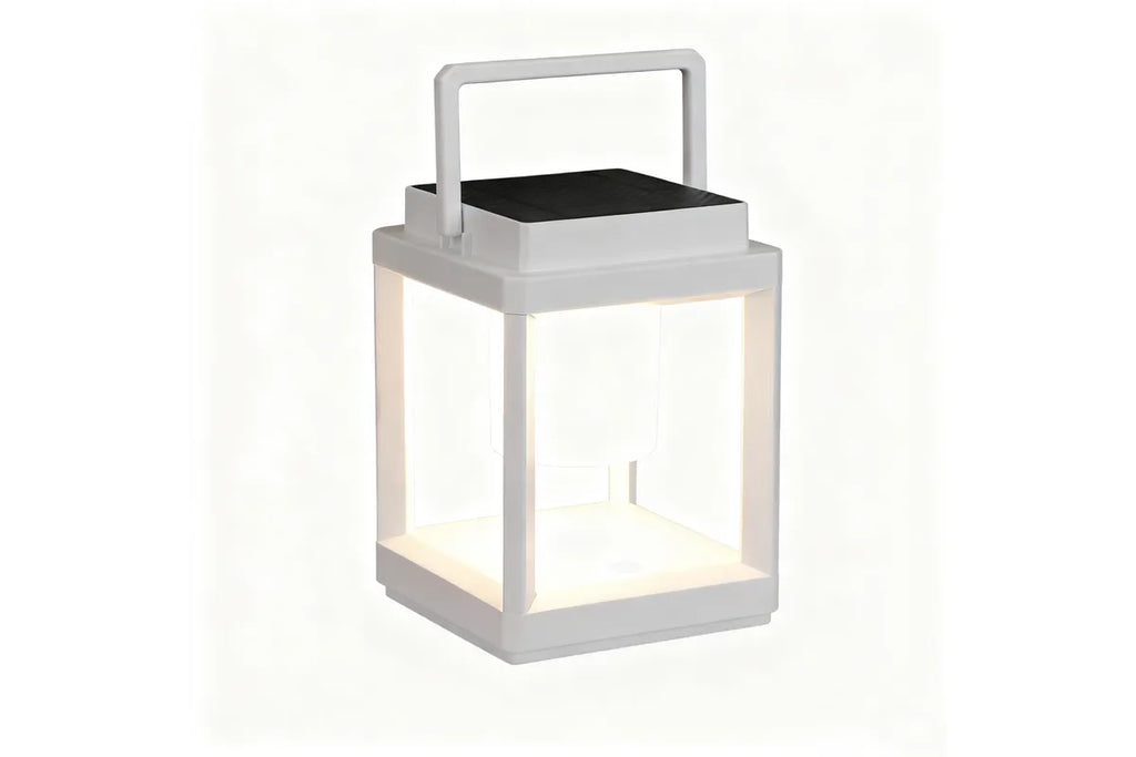Solar Camping Lantern with USB Charging Portable Outdoor Light (Warm White)