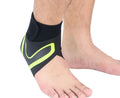 A Pair of Sports Ankle Sleeve Compression Anti-sprain Protection Socks Outdoor Sports Climbing Equipment-Green S