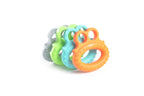 Strength Trainer Frog Points Finger Grip Ring Hand Grip Finger Strengtheners Blue 40Lb