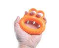 Strength Trainer Frog Points Finger Grip Ring Hand Grip Finger Strengtheners Orange 60Lb