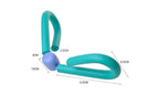 Toning Arm Leg Exerciser For Home Gym Yoga Sport Slimming Training Purple