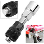 4 Pcs Bicycle Bottom Bracket Tool Crank Remover Crankset Removal Kit(Black)