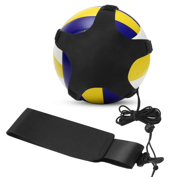 Volleyball Training Belt Solo Practice for Serving and Arm Swing (Black)