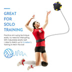 Volleyball Training Belt Solo Practice for Serving and Arm Swing (Black)