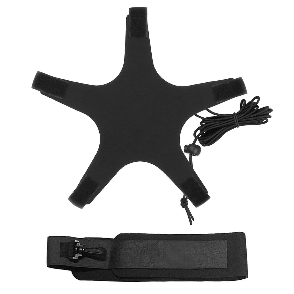 Volleyball Training Belt Solo Practice for Serving and Arm Swing (Black)