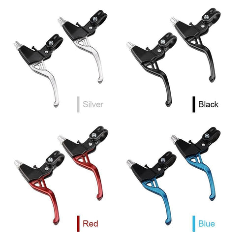 1 Pair V-Brake Compatible Aluminium Alloy Bicycle Brake Lever - 22mm