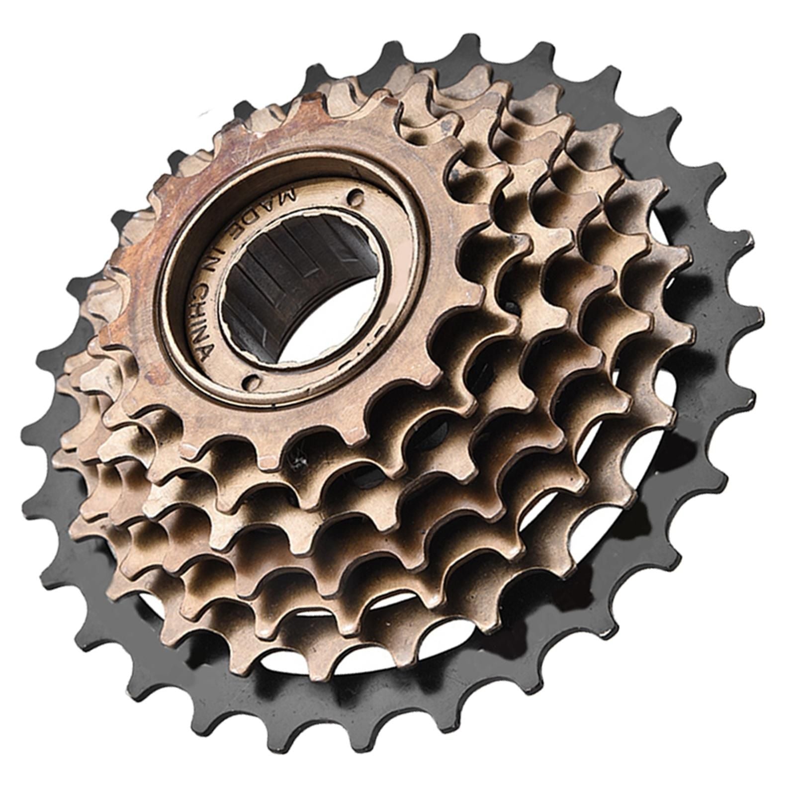 Bicycle Freewheel 7 Speed Sprocket Cassette - Replacement Gear for Mountain Bikes