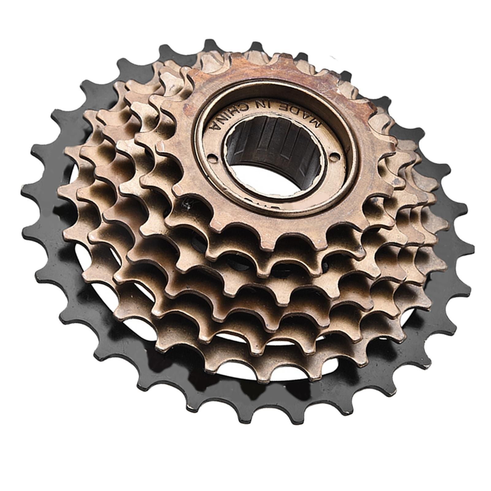 Bicycle Freewheel 7 Speed Sprocket Cassette - Replacement Gear for Mountain Bikes