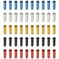 100pcs Brake Cable End Caps Brake Cable Tail Caps Bike Brake Cable End Covers Bike Accessories