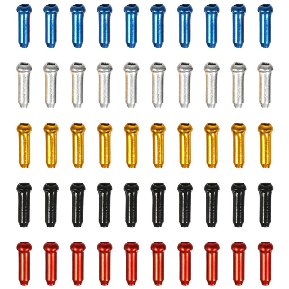100pcs Brake Cable End Caps Brake Cable Tail Caps Bike Brake Cable End Covers Bike Accessories