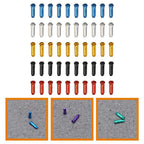 100pcs Brake Cable End Caps Brake Cable Tail Caps Bike Brake Cable End Covers Bike Accessories