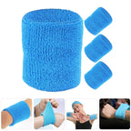 2 Pairs of Golf Wrist Sweatbands Wrist Sweatbands Protective Sports Wrist Guards