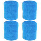 2 Pairs of Golf Wrist Sweatbands Wrist Sweatbands Protective Sports Wrist Guards