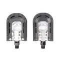 2Pcs Aluminum Alloy Pedal Universal Mountain Bike Pedal Collapsible Platform Flat Pedal for BMX MTB Bike