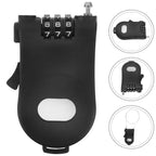 Snowboard Lock Anti-theft Lock Plastic Ski Board Lock Snowboard Lock for Outdoor Use