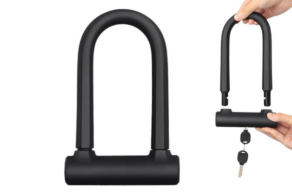 Heavy Duty Anti Theft Bike Lock U-Lock with Keys
