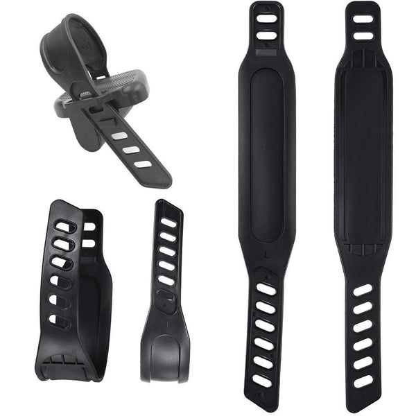 2 Pairs Bike Pedal Straps Foot Retainers for Indoor and Outdoor Cycling