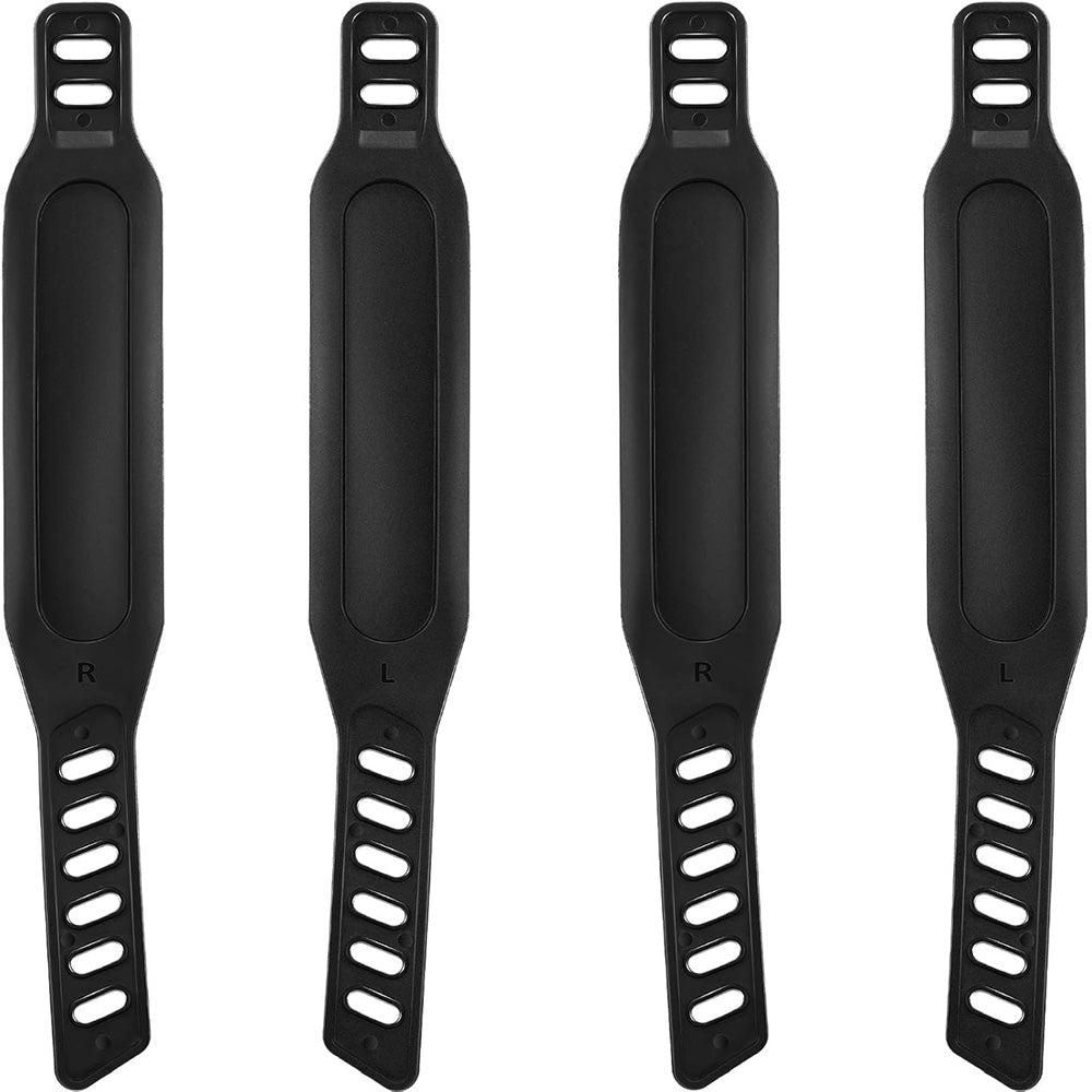 2 Pairs Bike Pedal Straps Foot Retainers for Indoor and Outdoor Cycling