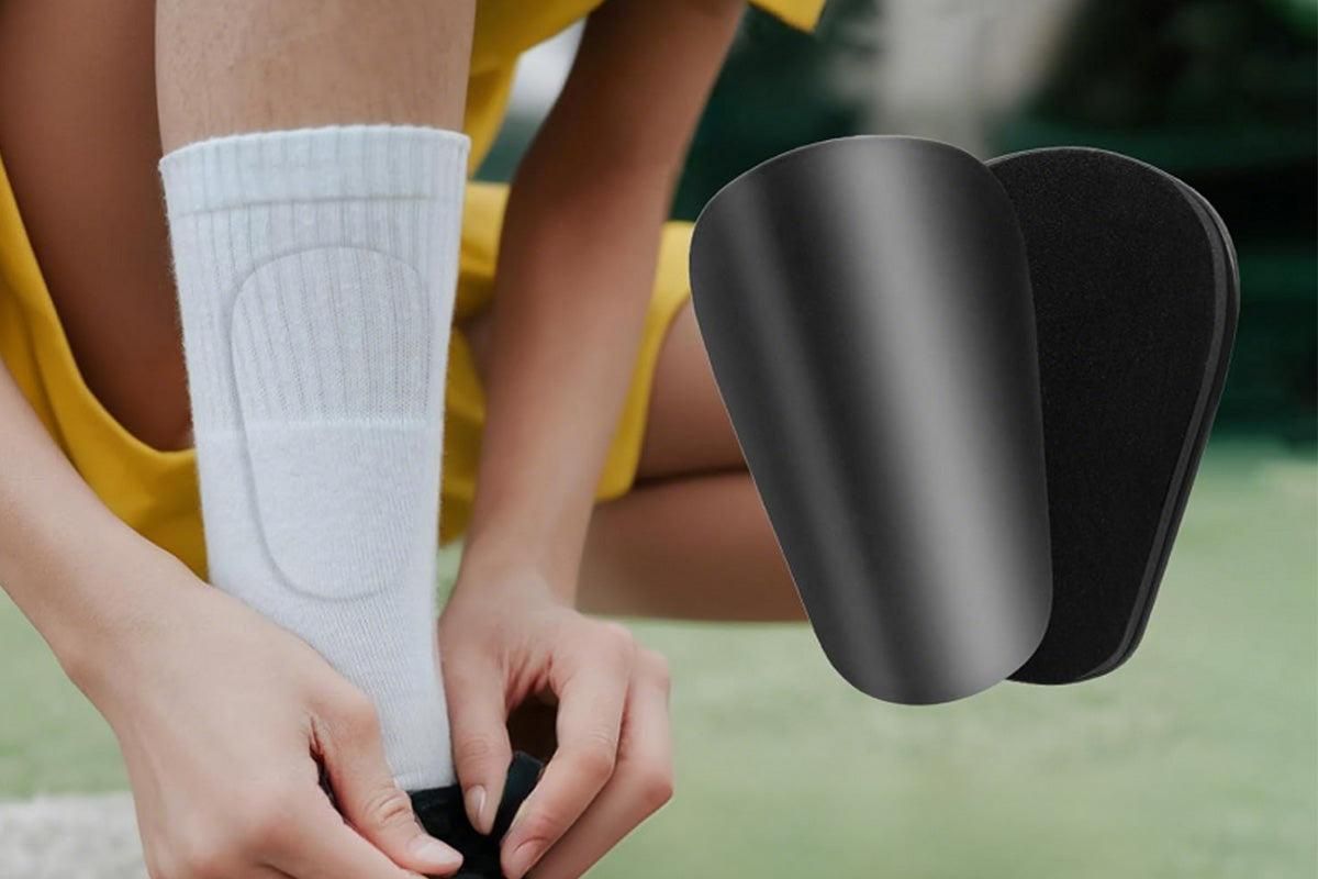 1 Pair Soccer Shin Guards Protective Leg Pads - L