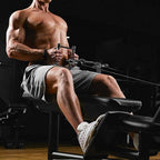 V-Grip Lat Pulldown Bar with Non-Slip Rubber Handle Cable Machine Attachment - Silver