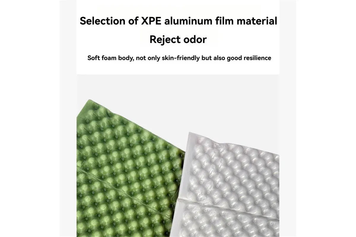 Folding XPE Moisture Proof Mat Aluminium Foil Floor Pad for Outdoor Camping Travel, Orange
