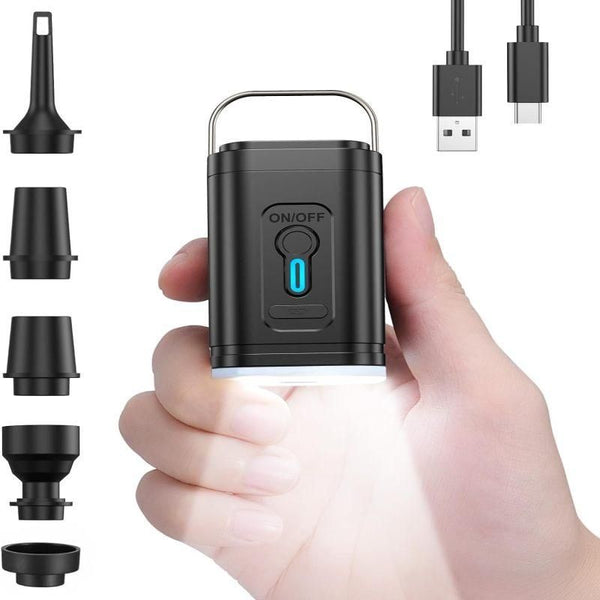 Mini Portable Inflatable Electric Air Pump, for pool floats, vacuum storage equipment