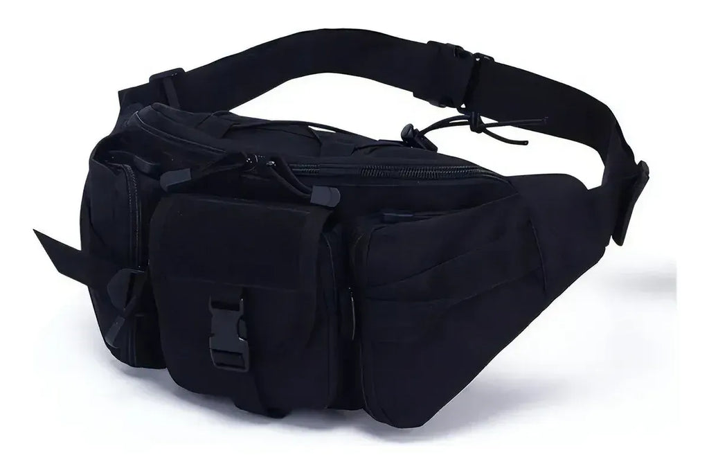 Outdoor Sports Multi-Functional Fanny Pack, Solid Color Camouflage, Anti-Splashing