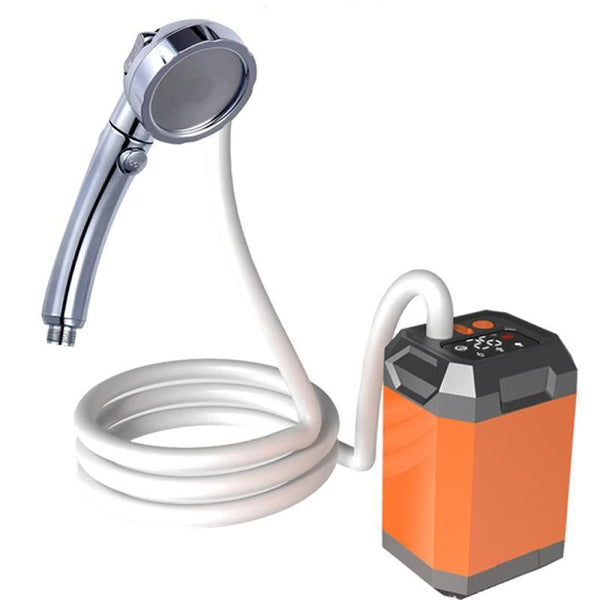 Portable Cordless Camping Shower - Rechargeable 5400mAh Electric Shower Pump with 3 Modes 2m Hose