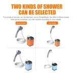 Portable Cordless Camping Shower - Rechargeable 5400mAh Electric Shower Pump with 3 Modes 2m Hose
