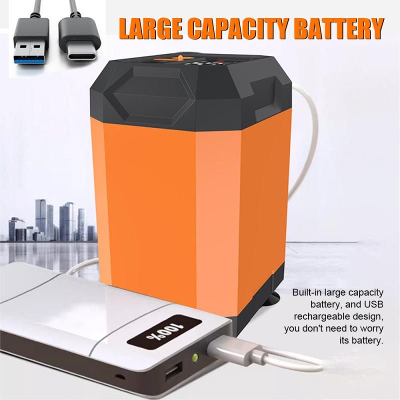Portable Cordless Camping Shower - Rechargeable 5400mAh Electric Shower Pump with 3 Modes 2m Hose