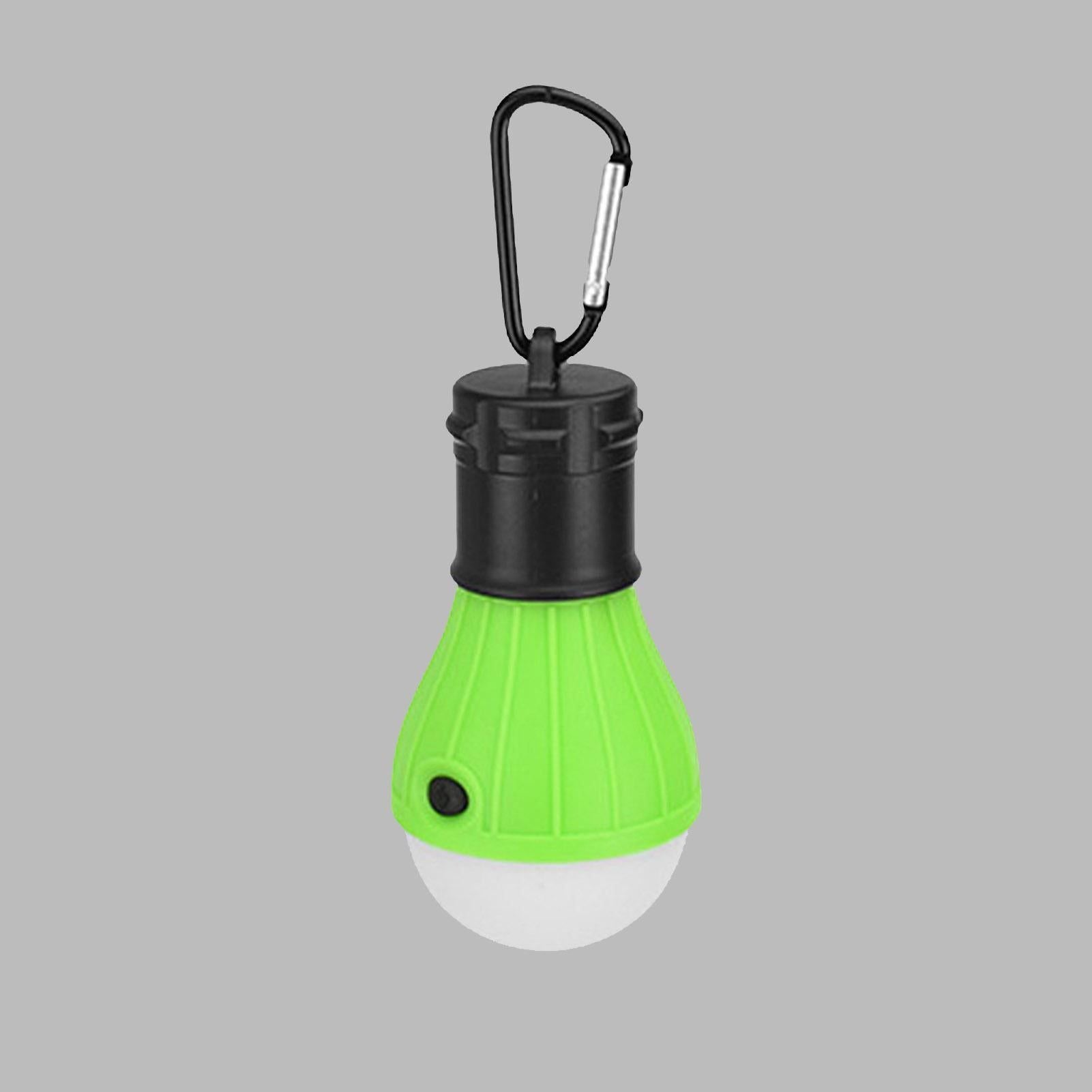 4pcs Portable LED Camping Tent Light Clip Hook Battery Powered Emergency Lamp for Hiking Fishing
