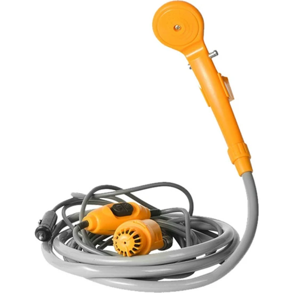Portable Outdoor Shower Kit, with 12V Camping Water Pump